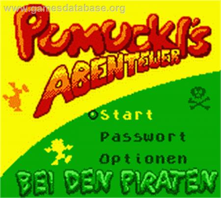 Cover Pumuckl's Abenteuer bei den Piraten for Game Boy Color